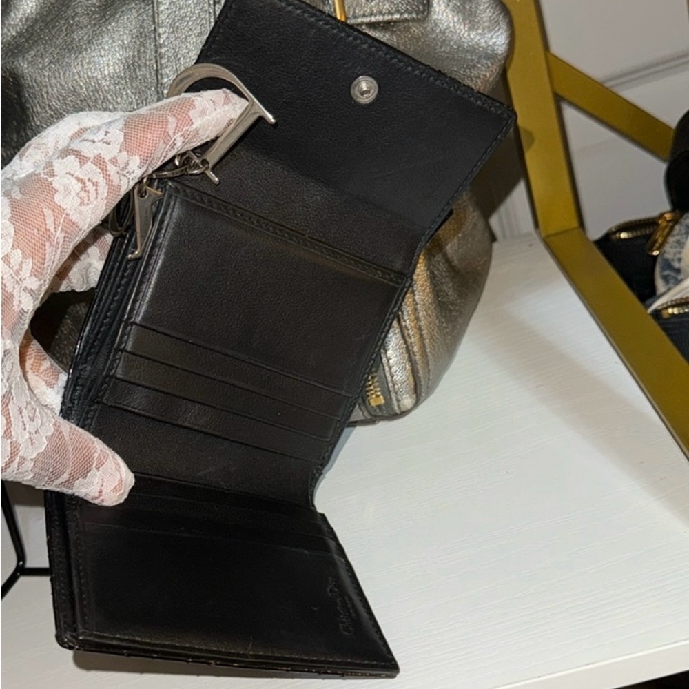 Authentic Christian Dior Compact Wallet - Picture 8 of 12